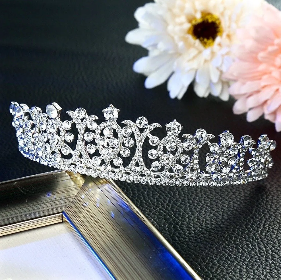 "Leanne" - Wedding Cubic Zirconia Tiara