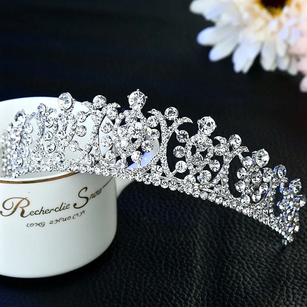 "Leanne" - Wedding Cubic Zirconia Tiara