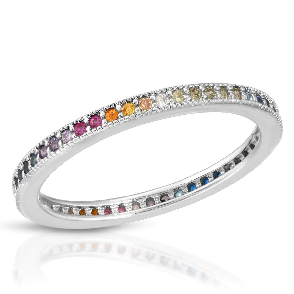 Rainbow Stackable Ring