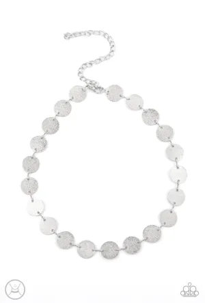 Reflection Detection - Silver Choker - Paparazzi Accessories