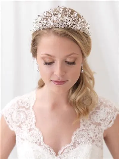 Regal Swarovski Crystal Tiara