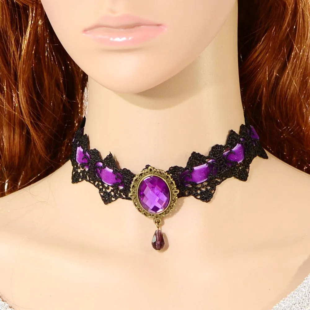 Rhinestone Choker