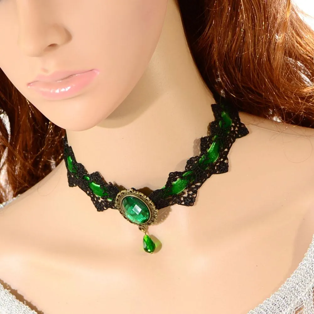 Rhinestone Choker