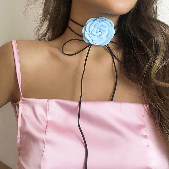 Rose Choker Necklace