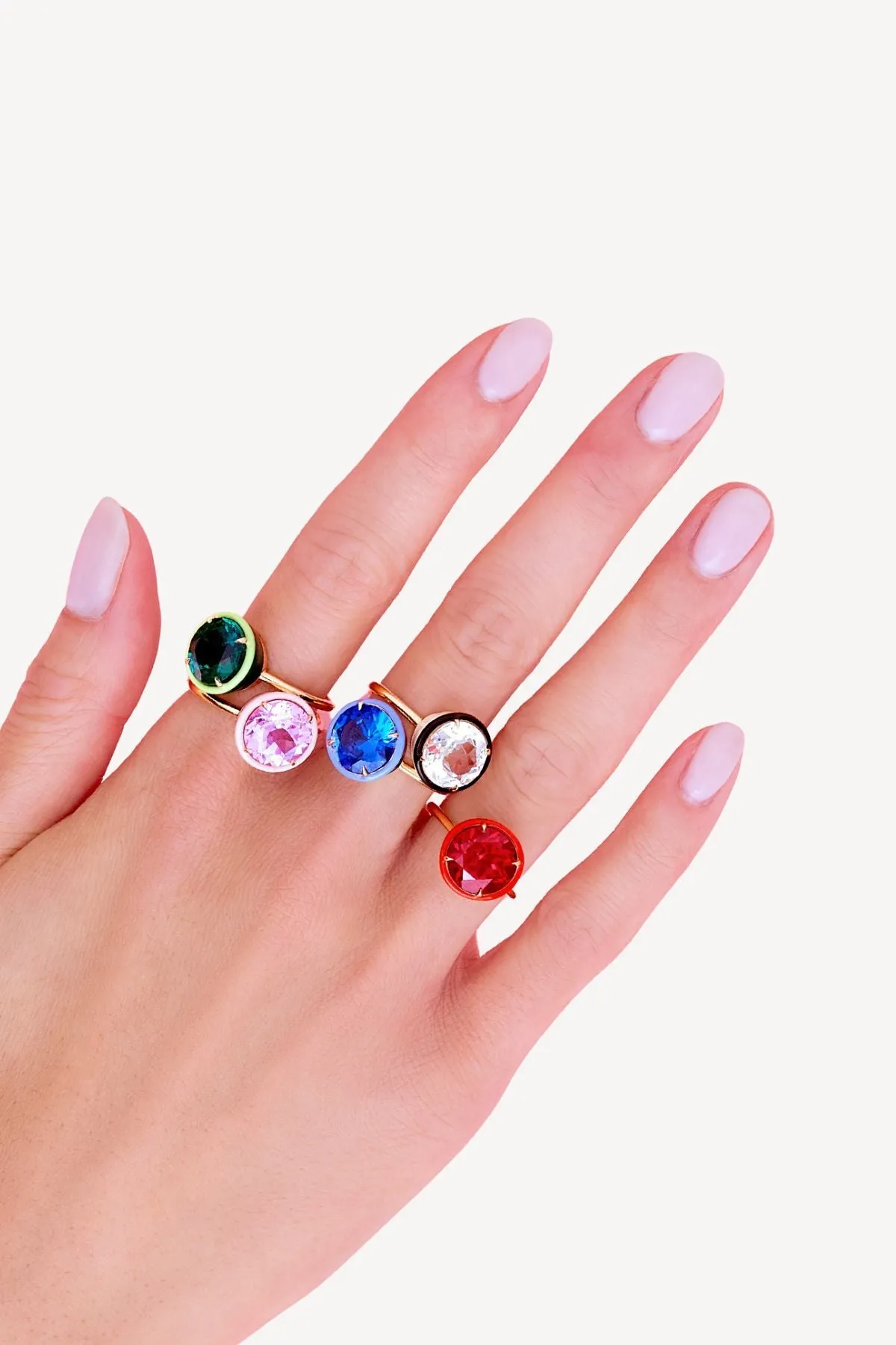 Round Cocktail Ring