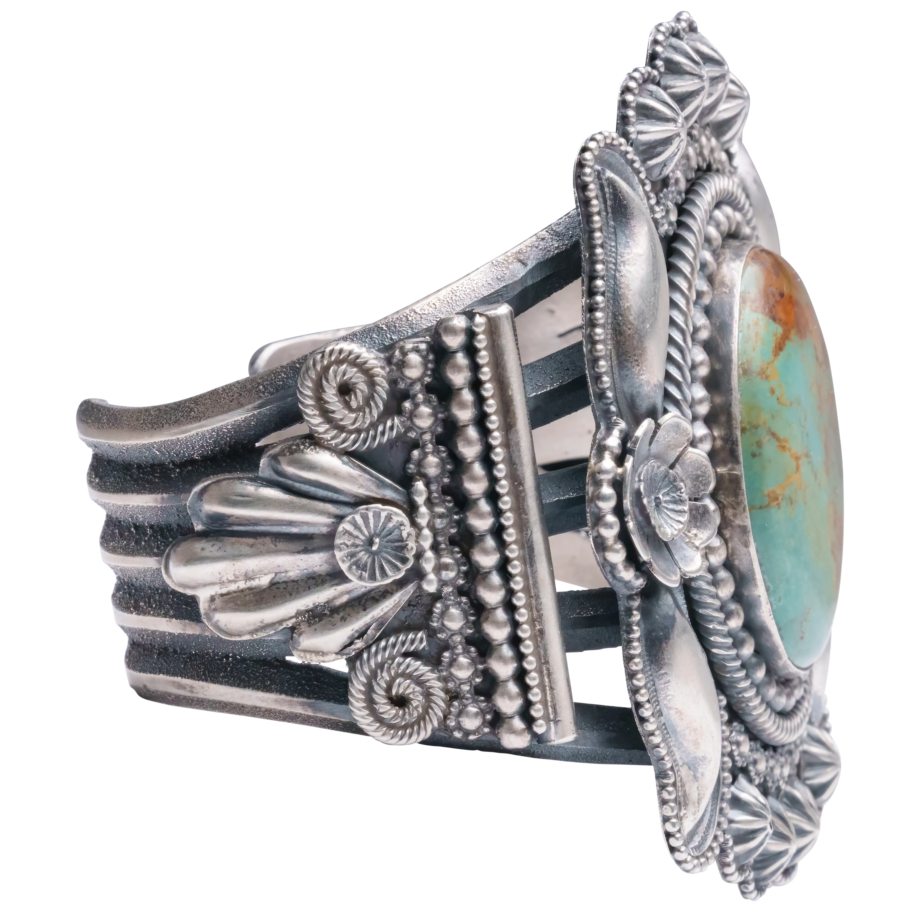 Royston Turquoise Overlay Cuff | Hemerson Brown