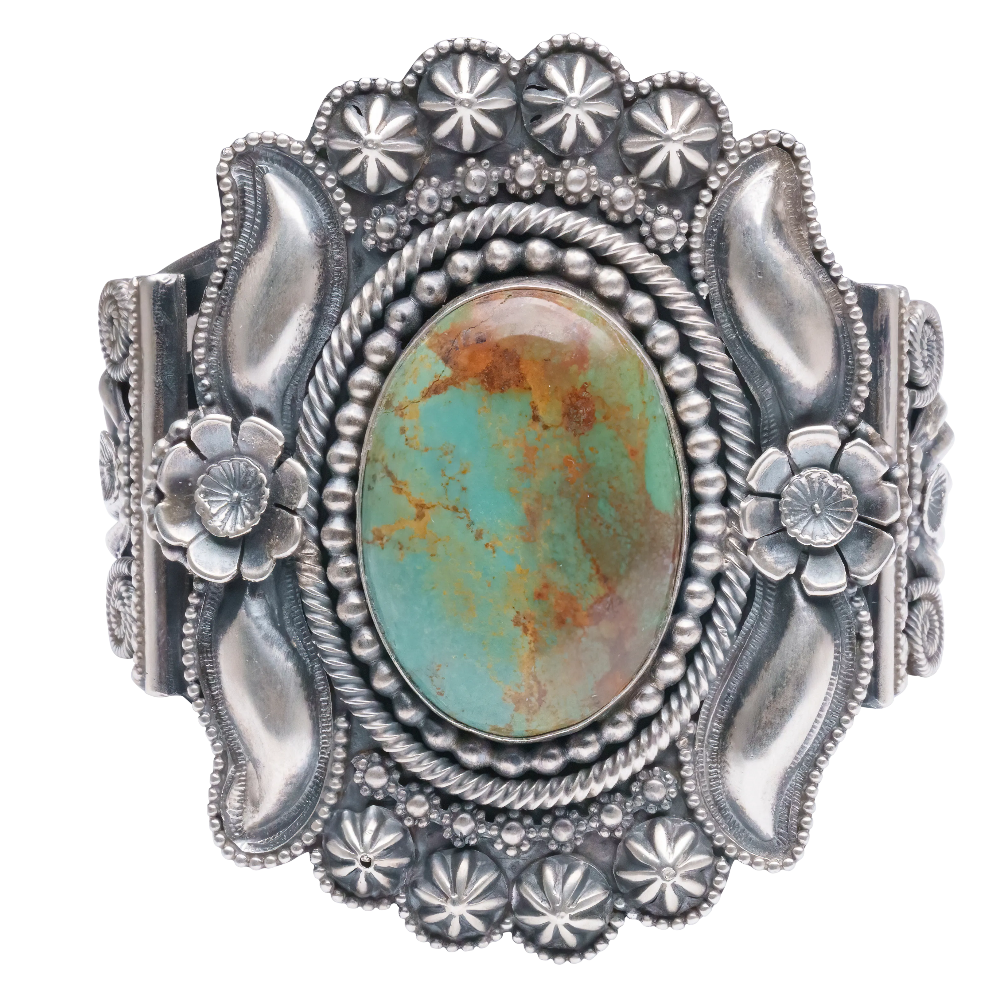 Royston Turquoise Overlay Cuff | Hemerson Brown