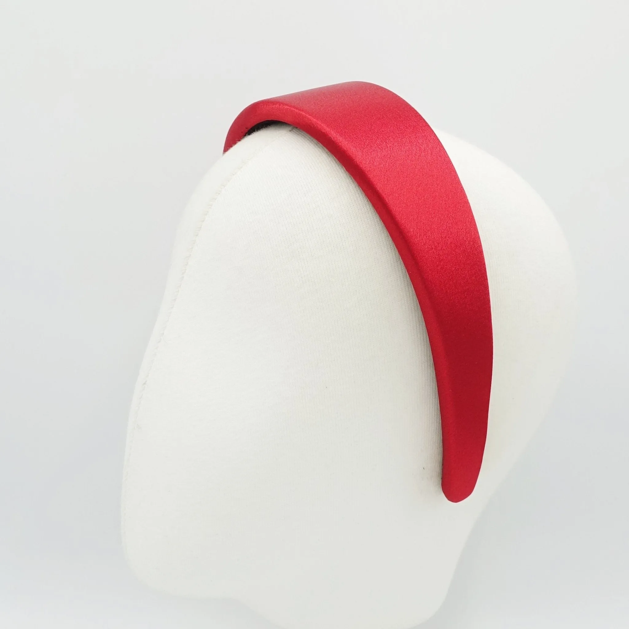 satin padded headband stylish fashion hairband