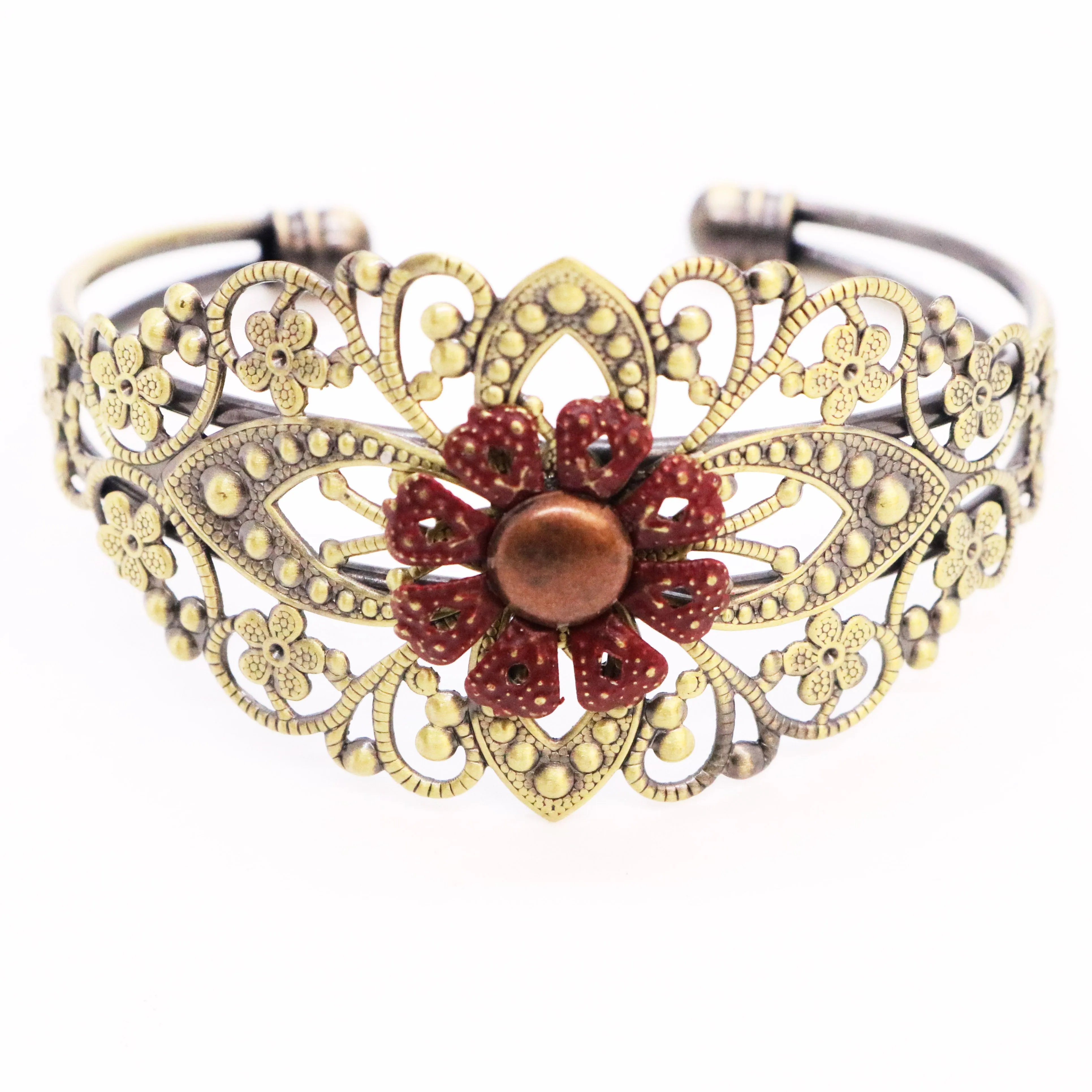 Simply Lovely Floral Cuff