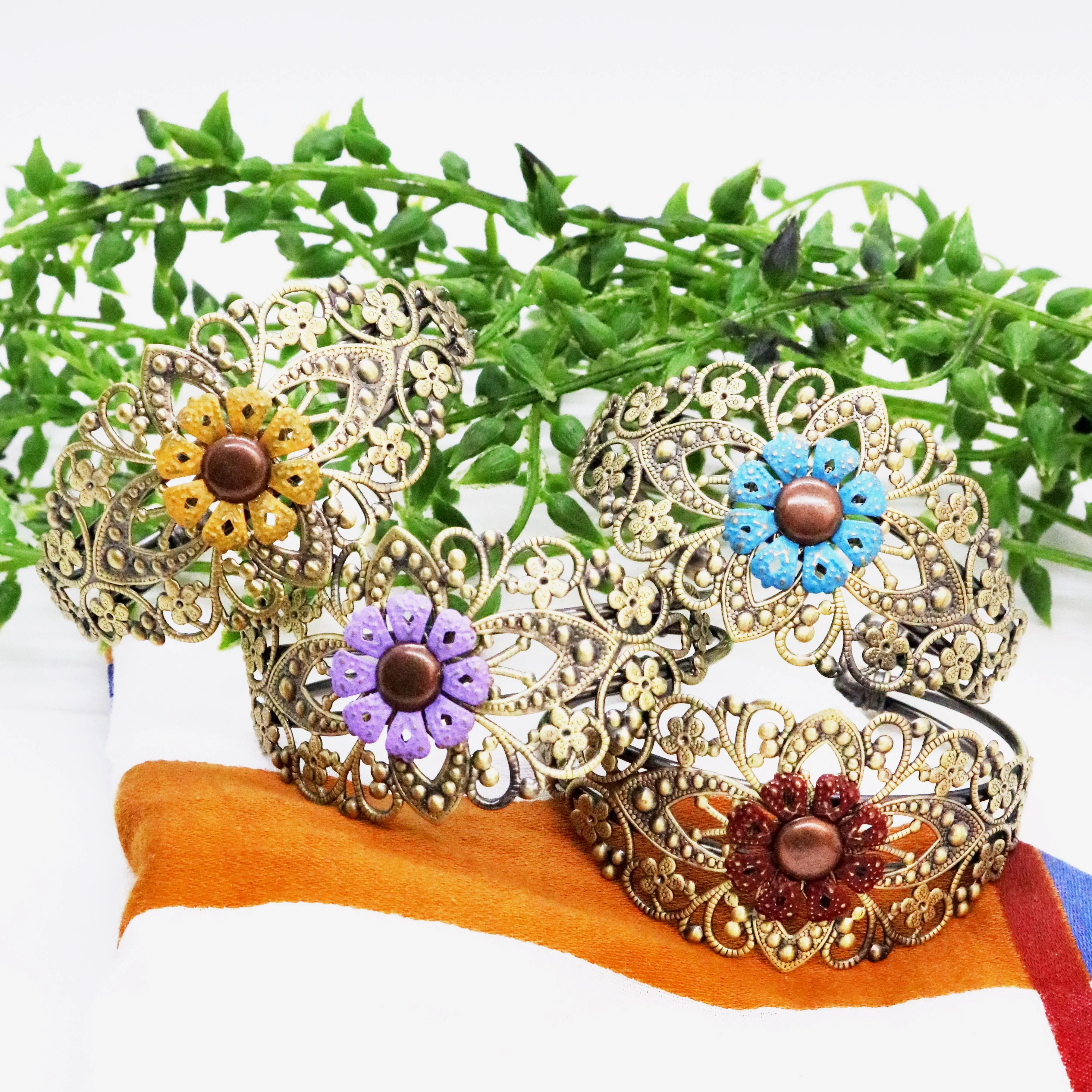 Simply Lovely Floral Cuff