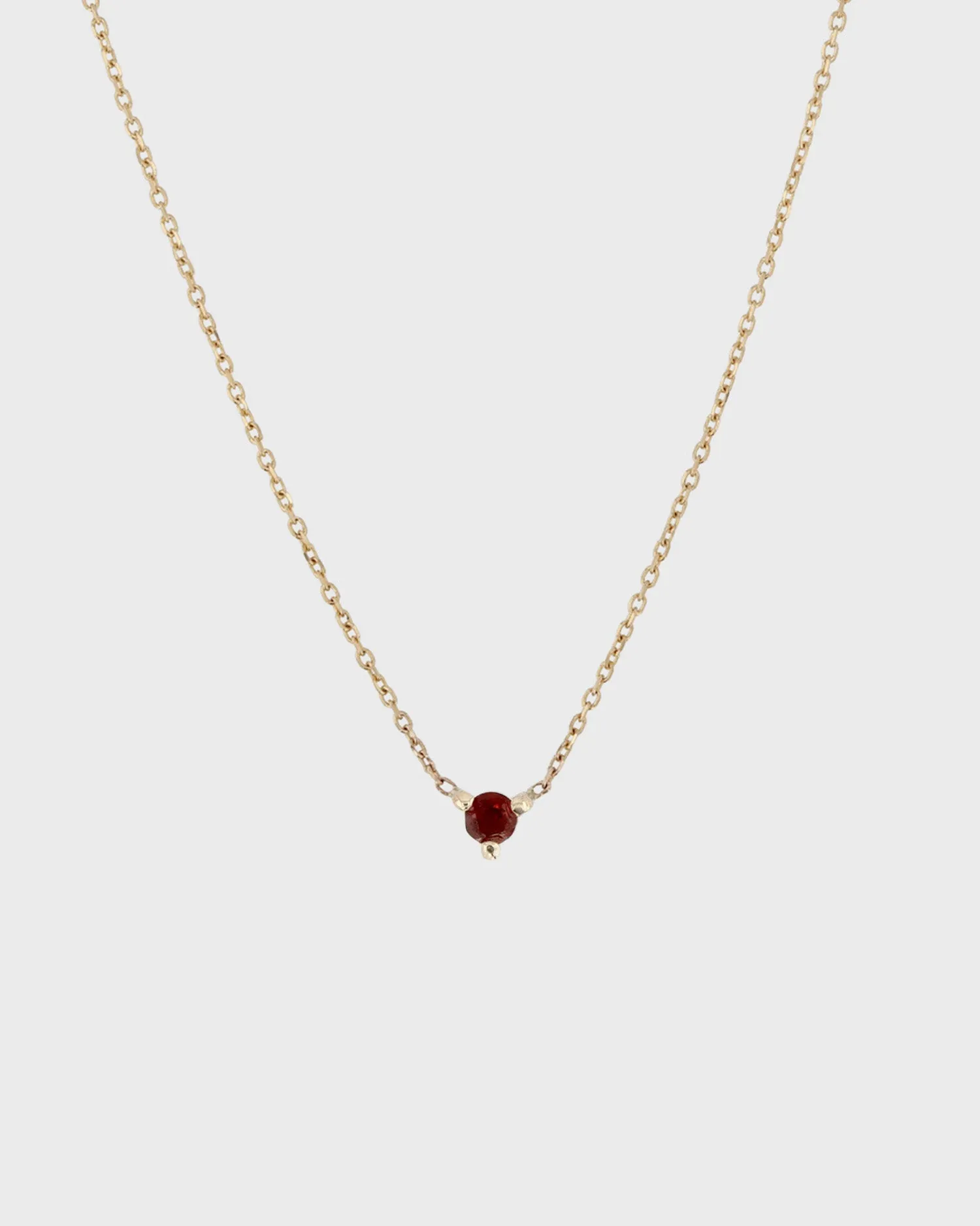 Single Birthstone Necklace