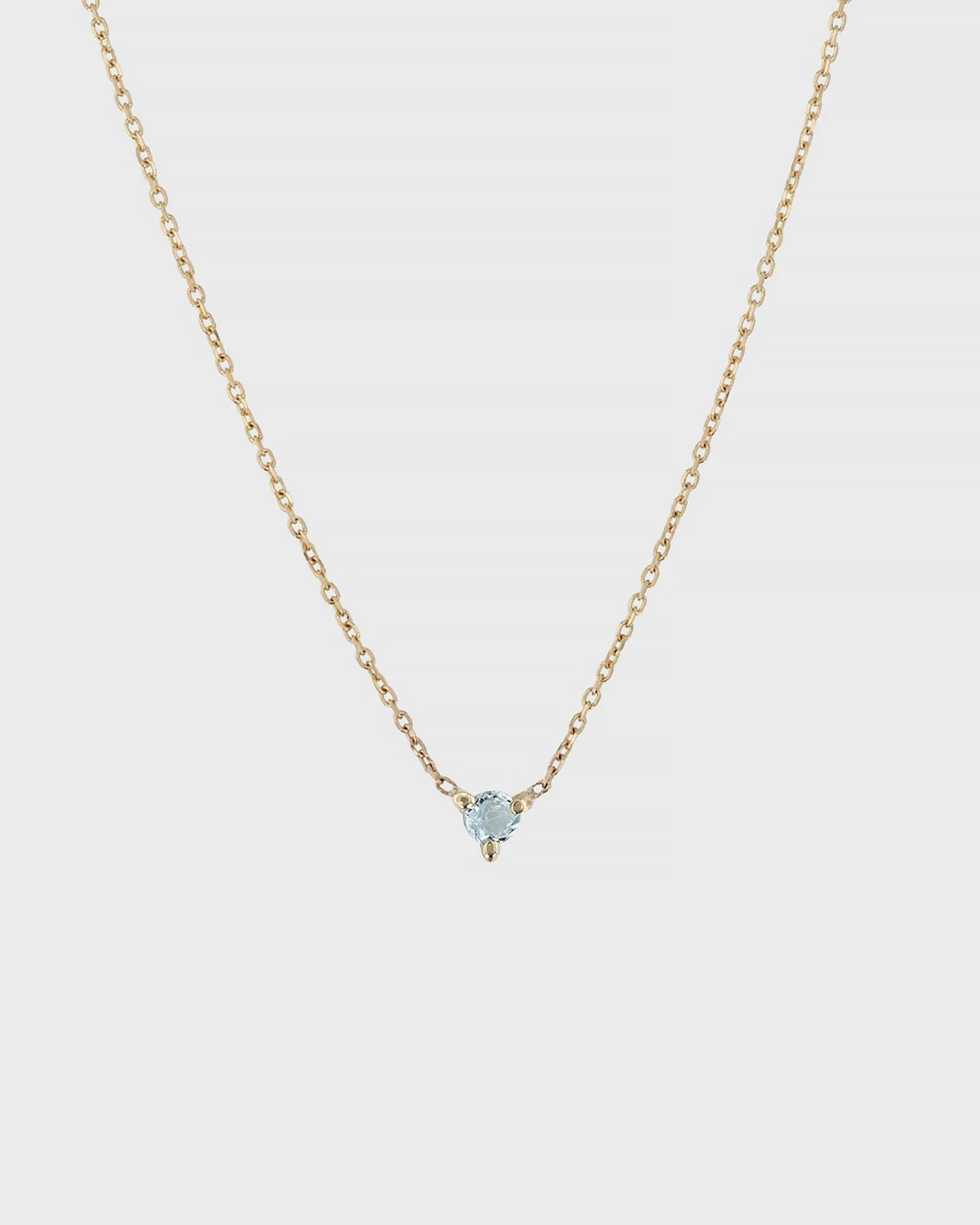 Single Birthstone Necklace