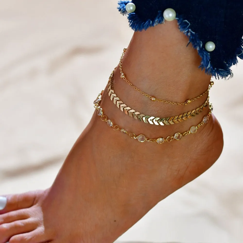 Summer Anklets Unique Desing Jewelry for Her