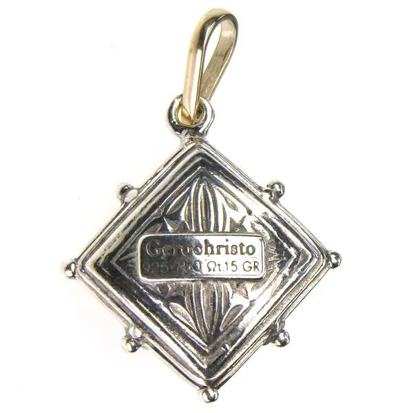 Tetra Vaulted Filigree Charm