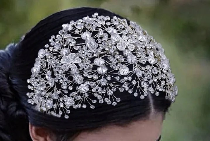 The Caja Crystal Headpiece