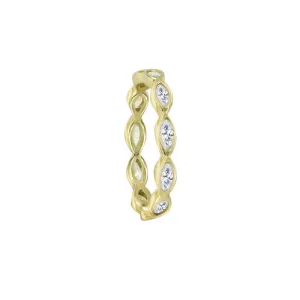 THE PEAR SHAPE ETERNITY BAND