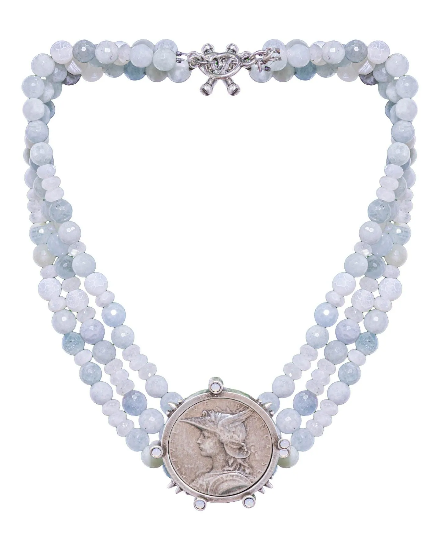 Triple Strand La Mer Mix Necklace