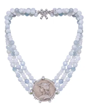 Triple Strand La Mer Mix Necklace